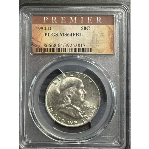 1954-D 50C, FBL