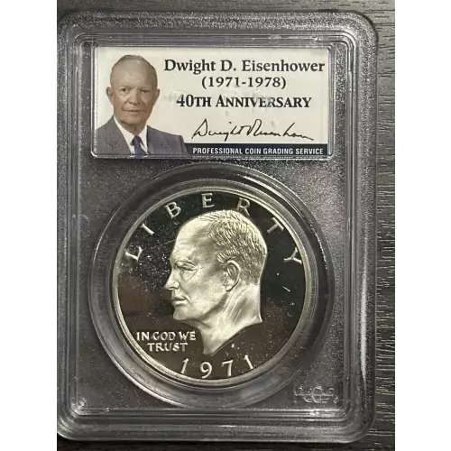 1971-S $1 Silver, DCAM