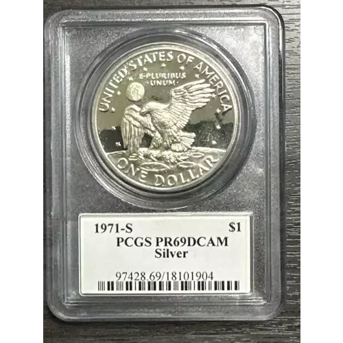1971-S $1 Silver, DCAM (2)