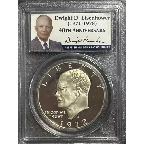 1972-S $1 Silver, DCAM