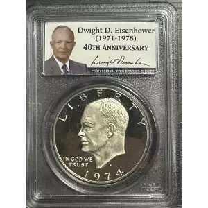 1974-S $1 Silver, DCAM