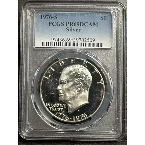 1976-S $1 Silver, DCAM