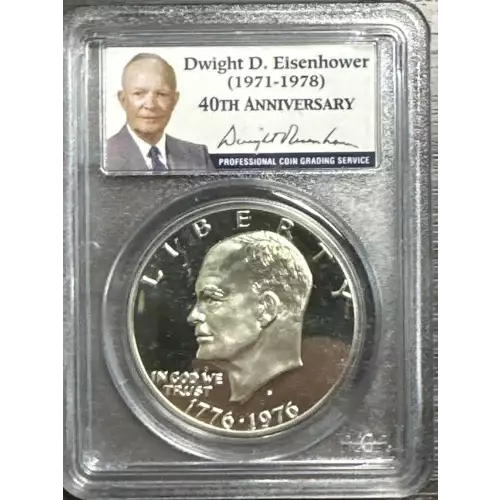 1976-S $1 Silver, DCAM