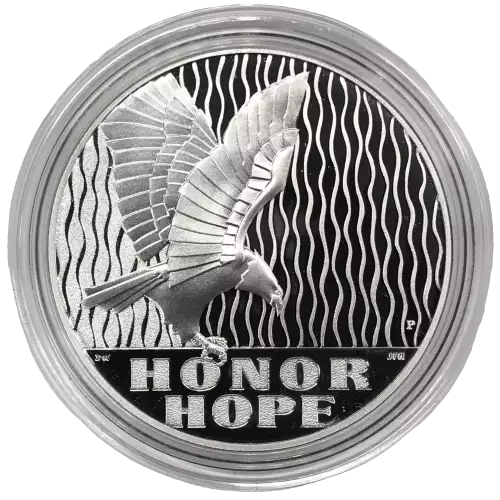 2011-P September 11 National Silver Medal w US Mint OGP - Box & COA