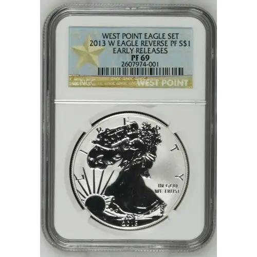 2013 W WEST POINT EAGLE SET EARLY RELEASES OFFICIAL US MINT SET (2)