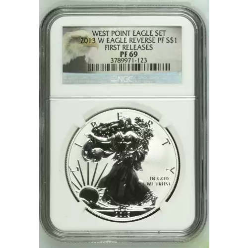 2013 W WEST POINT EAGLE SET FIRST RELEASES OFFICIAL US MINT SET (2)