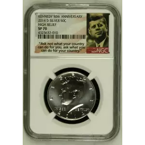2014 D HIGH RELIEF KENNEDY 50th ANNIVERSARY (2)