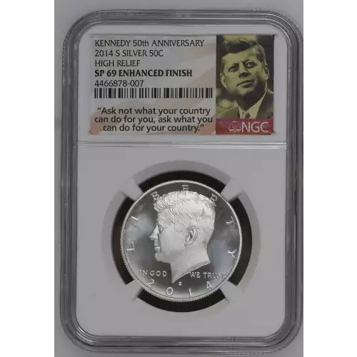 2014 S HIGH RELIEF KENNEDY 50th ANNIVERSARY ENHANCED FINISH (2)