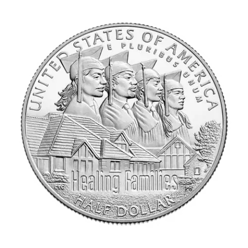 2017-S Boys Town Centennial Proof Clad Half Dollar w US Mint OGP - Box & COA