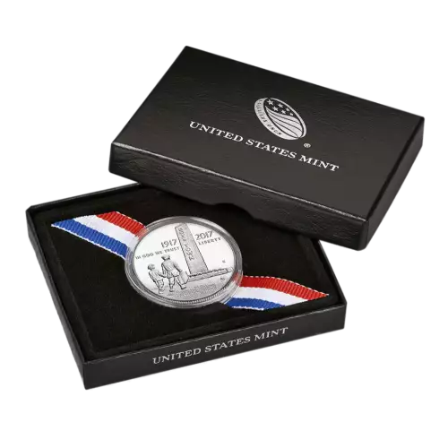 2017-S Boys Town Centennial Proof Clad Half Dollar w US Mint OGP - Box & COA