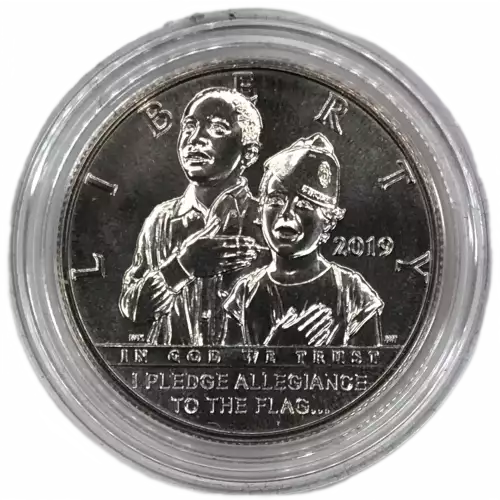 2019-D American Legion 100th Uncirculated Clad Half Dollar US Mint OGP Box & COA