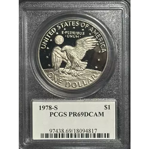 Dollars---Eisenhower 1971-1978 Copper-Nickel- 1 Dollar