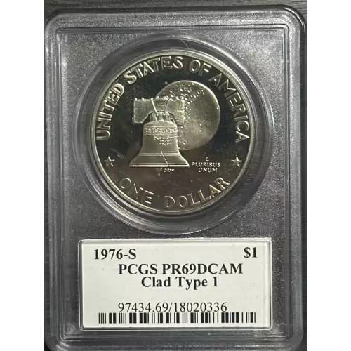 Dollars---Eisenhower 1971-1978 Copper-Nickel- 1 Dollar