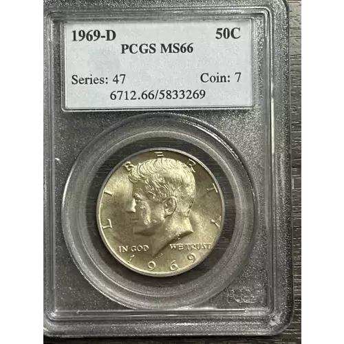 Half Dollars---Kennedy 1965-1970 - Silver