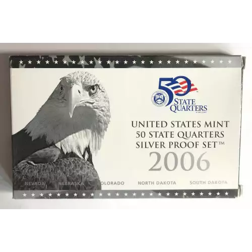Mint Proof Set - 2006S 5 Piece Quarter Silver ($1.25 FV) - Set