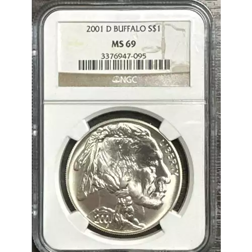 Modern Commemoratives --- American Buffalo Commemorative 2001-Silver- 1 Dollar