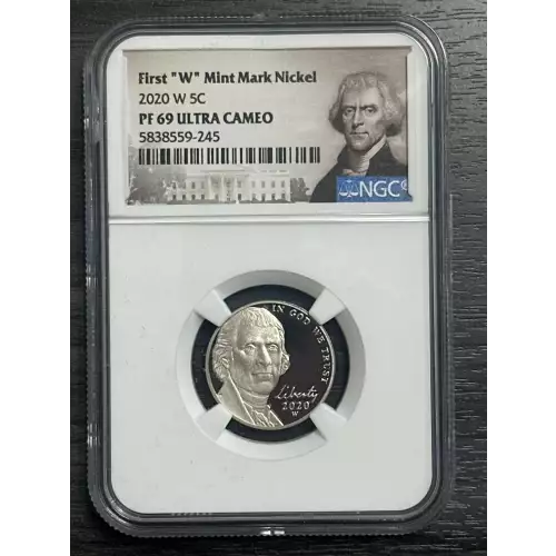 Nickel Five Cent Pieces-Jefferson