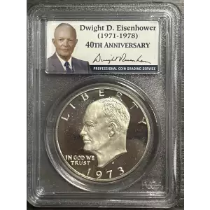 1973-S $1 Silver, DCAM